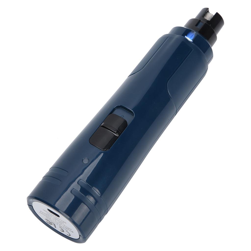 Rechargeable Electric Pet Nail Grinder Portable LED Dog Nail Trimmer Paws Grooming Tool