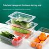Commercial Rectangular Acrylic Serving Tray with Flat Lid (53x32.5x10cm)