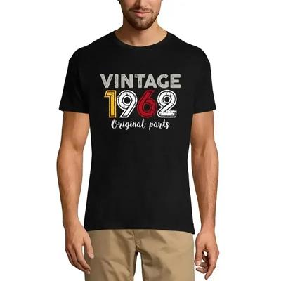 Unisexs T Shirt Original Parts 1962 62nd Birthday Anniversary 62 Year Old
