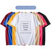 Combed Cotton 200g Plus Size Short Sleeve T-Shirt – Custom Logo, Casual Summer Wear