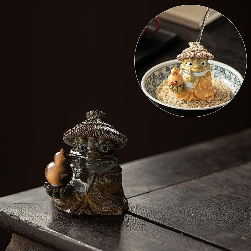 Чайный питомец  Богатство  с изменением цвета, Дзен-декор для офисного стола, Аксессуар для китайского чайного набора