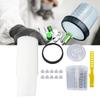 Paint Spray   Sprayer Cup Liners Lid System 50 Standard 20.3 Ounce(600ml) 190um Disposable Set Kit Replacement Accessories