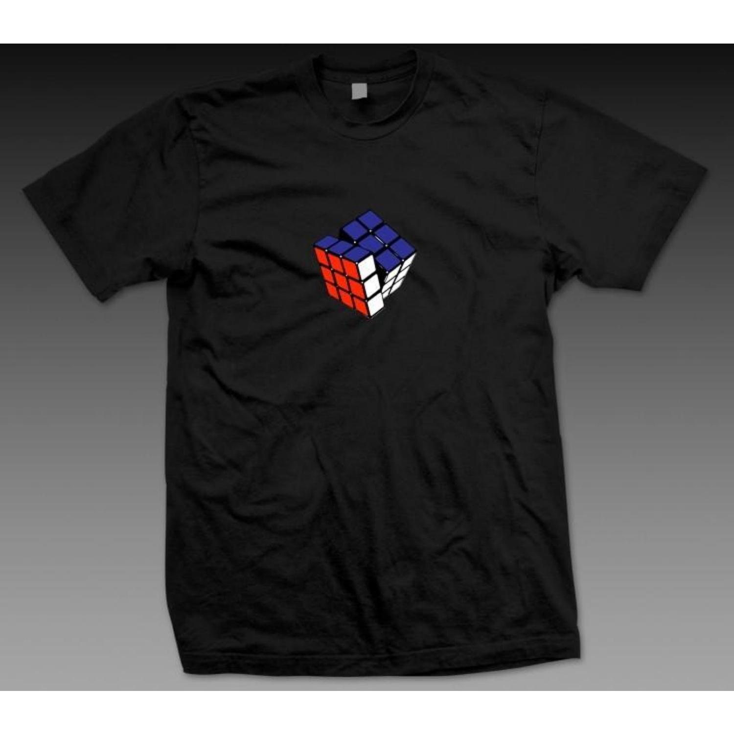 

Rubik Cube Retro 80s Black Graphic T Shirt Unisex T-Shirt XXXXXL