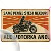 Vintage Metal Tin Sign Retro Road Trip Decor Man Cave Garage Wall Art
