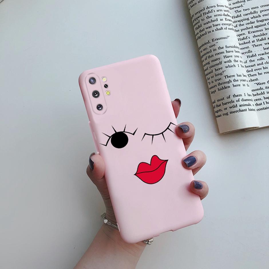 Funny Case For Samsung Note 10 Plus Cover Note 8 Note 9 Phone Case Protection Shell for Samsung Galaxy Note 10 10plus Funda Bags