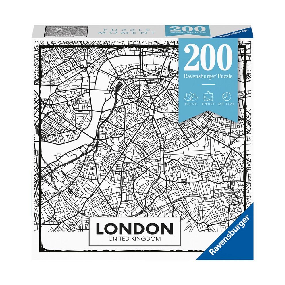 Ravensburger London Map Pen & Ink Jigsaw Puzzle R129638 (200 Pieces)