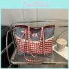 Style Denim Shoulder Bag With Zipper Closure For Urban Casual Look