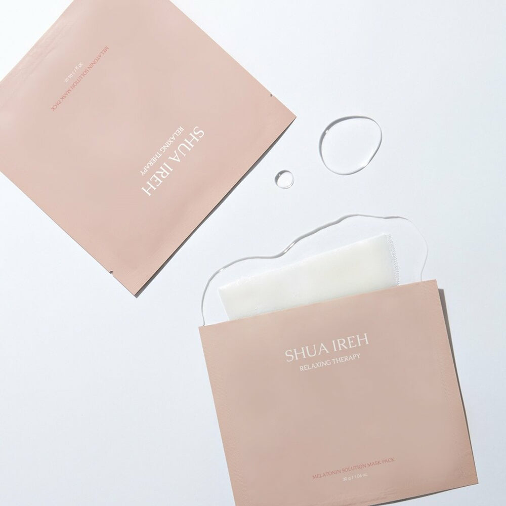 SHUA IREH Melatonin Lösungsmaskenpackung 5 Stück