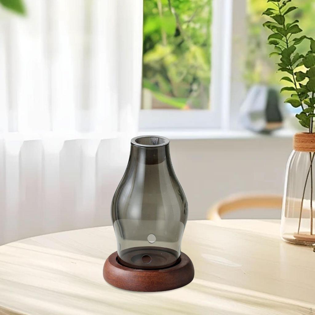 Burner Stand Wood Modern Censer Fragrance for Bedroom Centerpiece Cafe Party Wedding