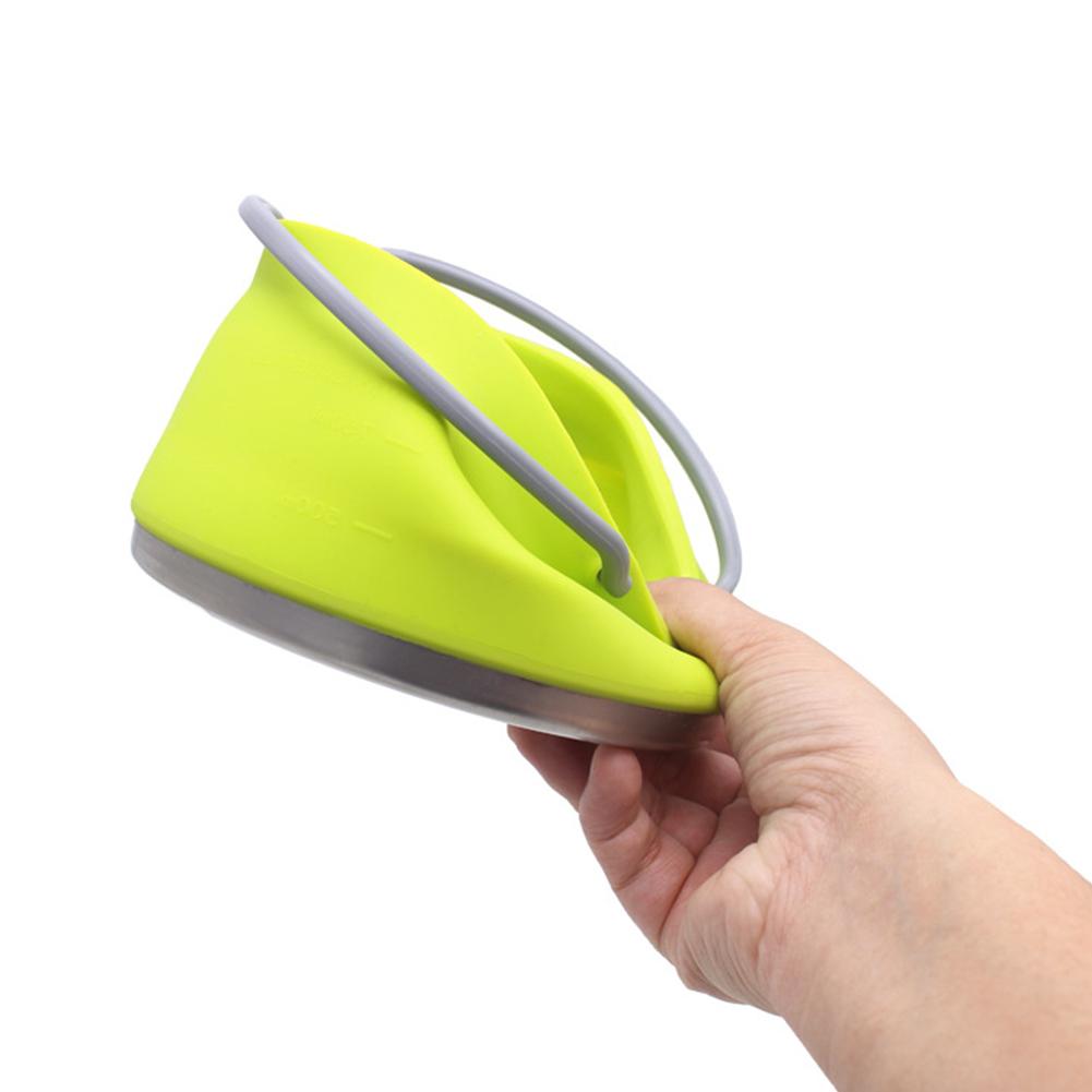 Camping Water Kettle Portable Collapsible Tea Boiling Water Pot with Handle Tableware for Camping Travel Self-Driving Essentials