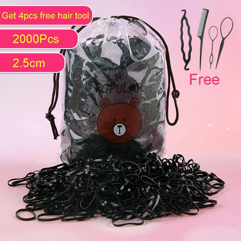 IF ME 780pcs/set Cute Hair Tie Hair Clip Set for Kids Colorful Star Flower Hairpin Rubber Children Hair Accessories