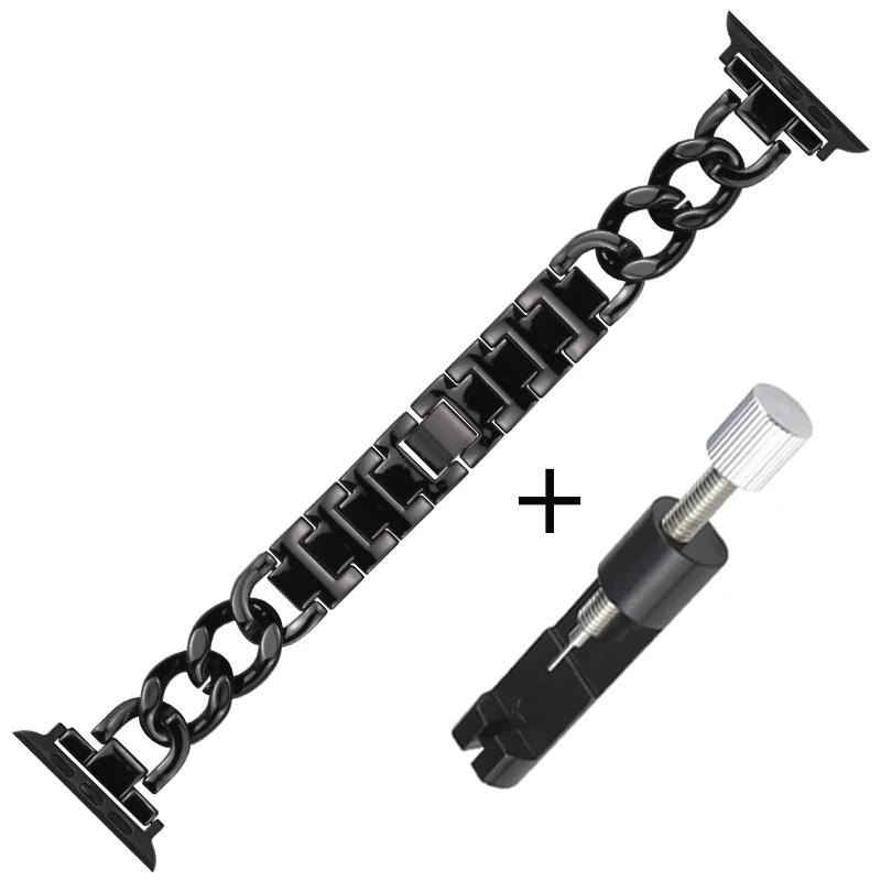 

Ремешок для часов из нержавеющей стали для Apple Watch Band 41 мм 45 мм 40 мм 44 мм металлический браслет iWatch Ultra 49 мм 9 8 7 6 SE 5 4 Аксессуары 38mm 40mm 41mm