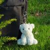 Apricot Lamb Dragon Cute Soft Animal Keychain Plush Suitable for Men and 10cm Toy, Women, Backpack, Wallet,