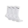 Nike Everyday Cushion Crew Knee High Socks Unisex Combo Set White SX7664-100