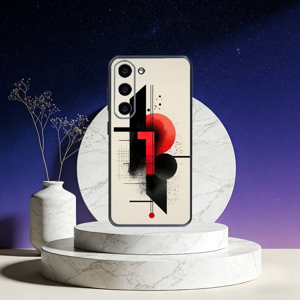 W-Wassily K-Kandinsky Art Phone Case For Samsung Galaxy A73,A72,A71,A70,A53,A52,A51,Others Soft Black Cover