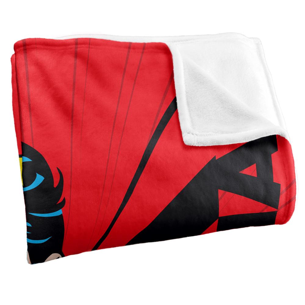 Superman Poses Blanket
