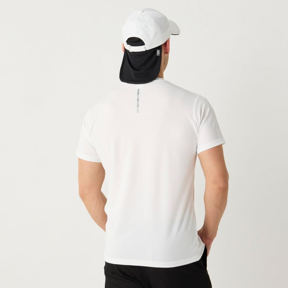 Mizuno Cooling Inner Wet and Layerable Hat for Heatwave Junior Free Size Cap, Cool, Protection, C2JWC101, Junior, Black,