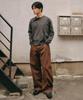 XERO Over Curved Pants [Brown]
