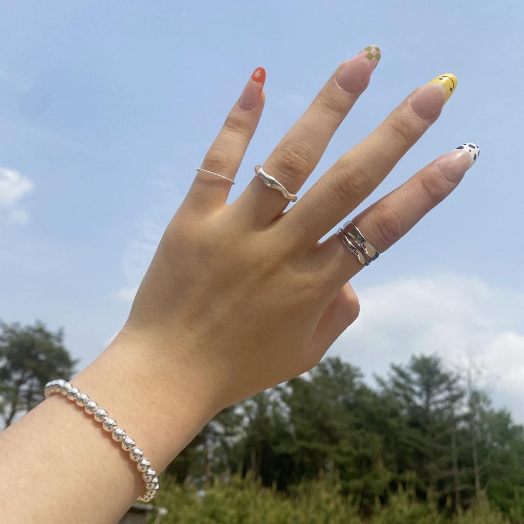 Mezmic Bumpy Wave Ring