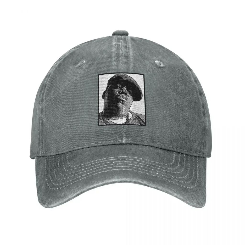 Biggie Smalls Merch Unisex Women Baseball Caps The Notorious B.I.G. Hats Cap Vintage Golf Adjustable Trucker Hats Snapback Cap