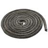 ~10/12mm Fiberglass Rope S1eal Black Stove/Fire Rope 2m Length Wood Bu1rning Stove Log Burner Door S1eal For Fireplaces Boiler
