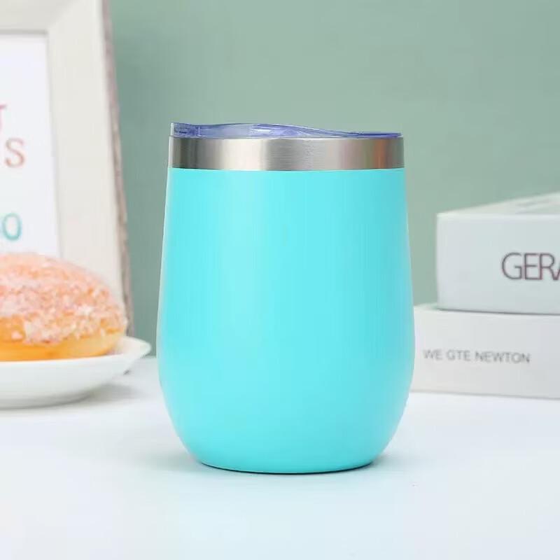 Shangqi Stainless Steel Double-Wall Insulated Eggshell Tumbler