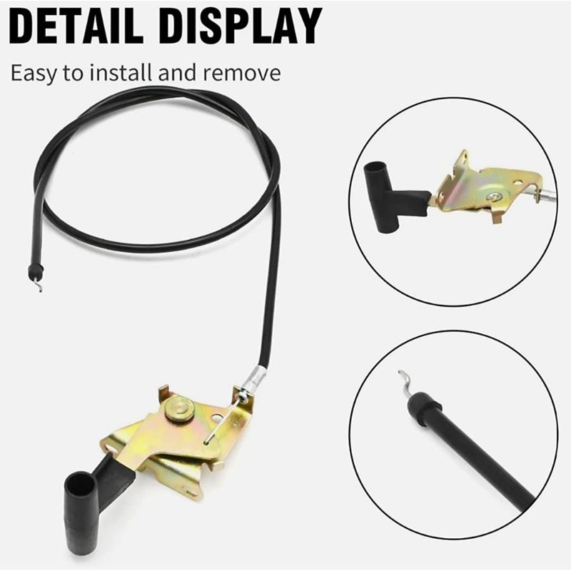 Throttle Control Cable For SVRII V RideII STS60 21BV WS23 37BVEFI Mowers Easy Installation Durability Construction