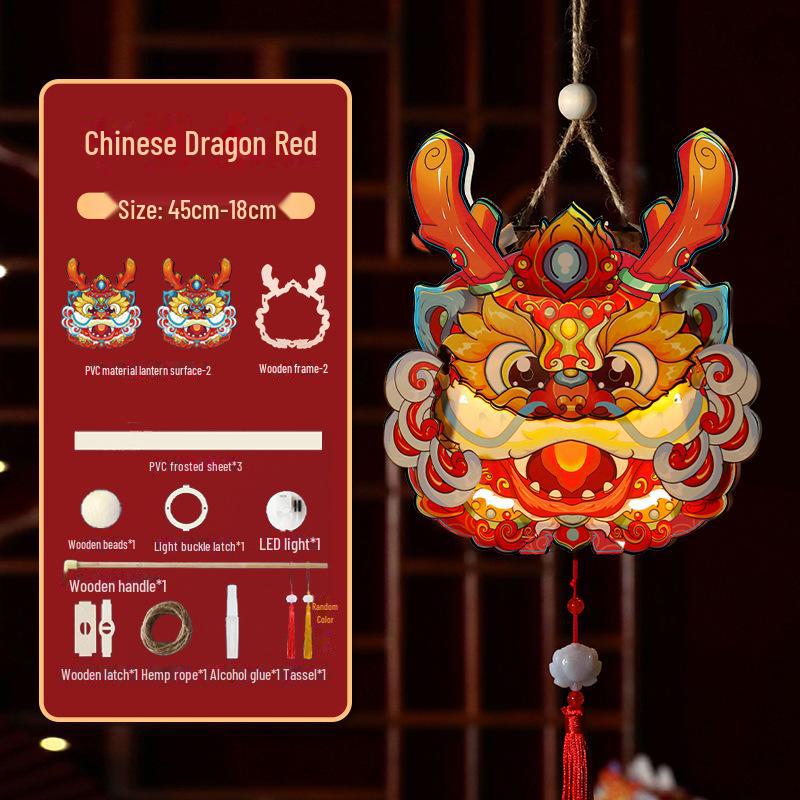 

Набор деревянных фонарей для праздника середины осени своими руками - светящийся кролик в стиле ханьфу для детей