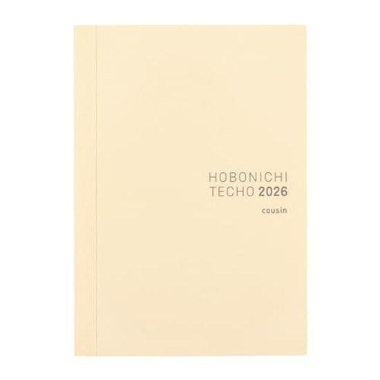 Hobonichi Techo 2026 Main Body Cousin A5 1 Page per Day January Monday Start