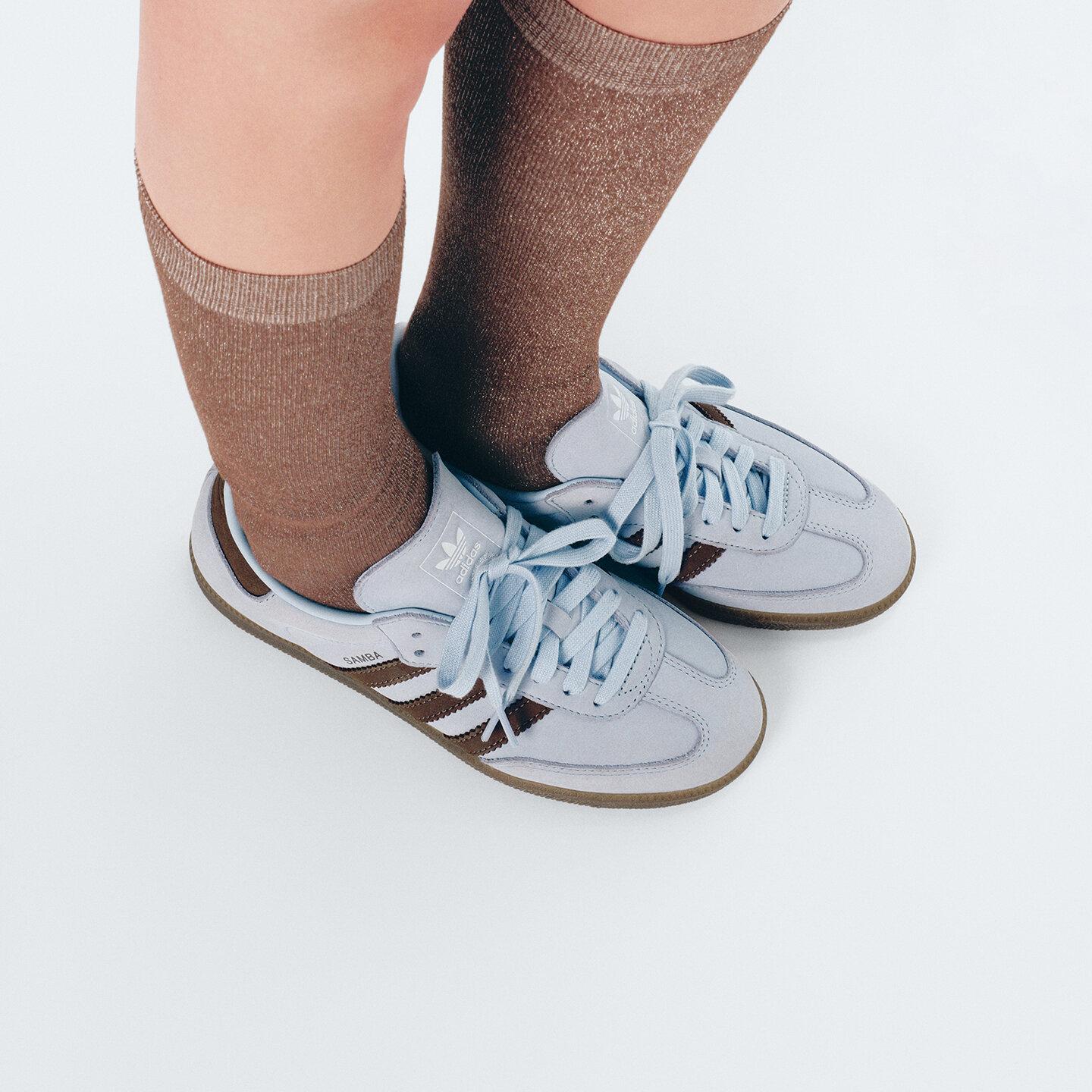 adidas Samba OG Crystal Sky Earth Strata (Women s) 36.5