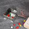 12pcs   Hollow Plastic Gift Box   Boxes Wedding Birthday Party Decoration