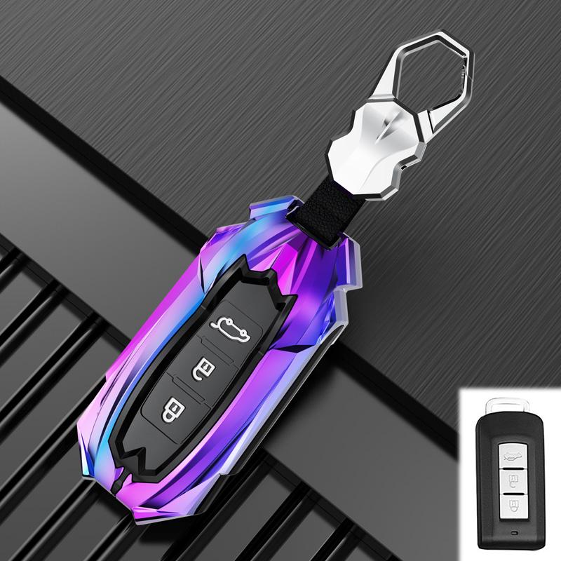 Fashion Car Remote Key Case Cover Shell For Mitsubishi Outlander ASX Pajero LANCER Sport Eclipse 2 3 Buttons Smart Keyless Fob