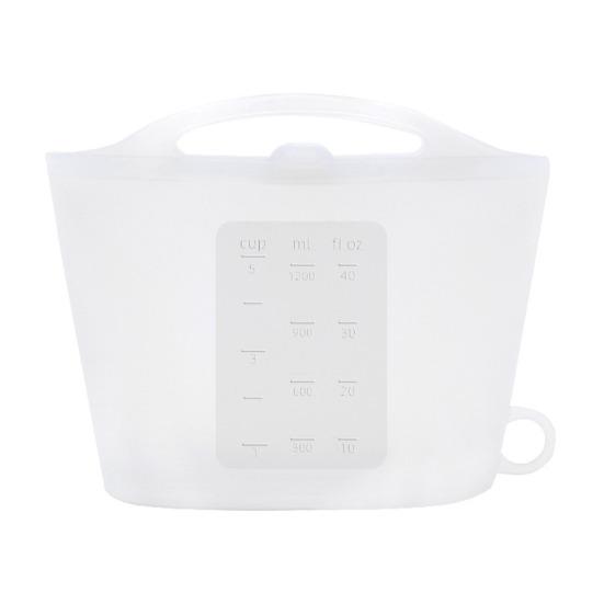 Bag Good Seal Food Preservation Organizer Fridge Fruit Storage Pouch Microwave Steam Disinfection Bag Food