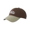 Emis Cappellino con Logo Misto Beige Marrone