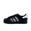 Originals Superstar 2 Dark Night Spot Slijtvast Lage top Skateschoenen Unisex Zwart Wit JI0079(Team1514-)