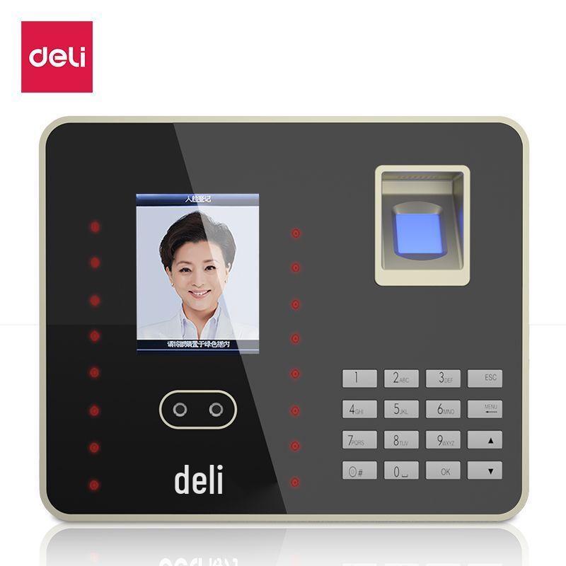 Deli 3969 Face and Fingerprint Biometric Time Attendance Machine