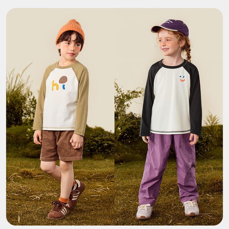 Mini Balabala Kids Quick-Dry Long-Sleeve T-Shirt 140