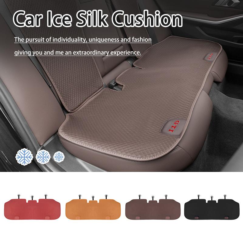 TMBCU1 For Volkswagen VW Ice Silk Car Seat Breathable Cushion Anti Slip Protective Pad GTI Tiguan Passat B5 B6 B7 CC Jetta MK5 MK6 Polo
