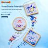 Marine Life Series DIY Mosaic Coaster Kit: Cultural Collage Materials