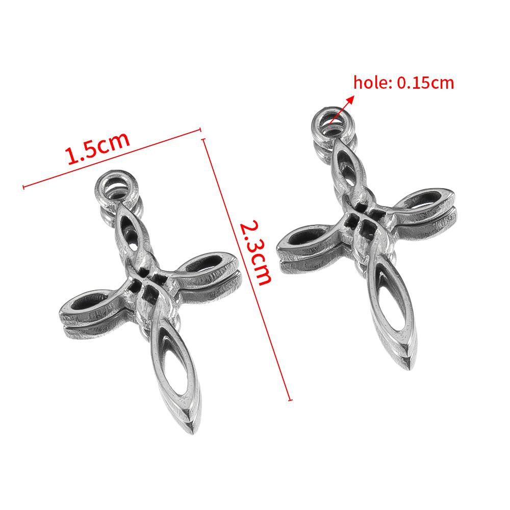 5pcs Stainless Steel Bohemian Launch Pendants for Women Necklace Plated Golden Love Heart Charms DIY Jewelry Findings Wholesale
