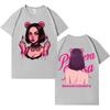 Rapper Omar Courtz Manga Trendy Hot Sale T-shirts Men Women Aesthetic T Shirt Cotton High Quality Oversized Short Sleeve T-shirt