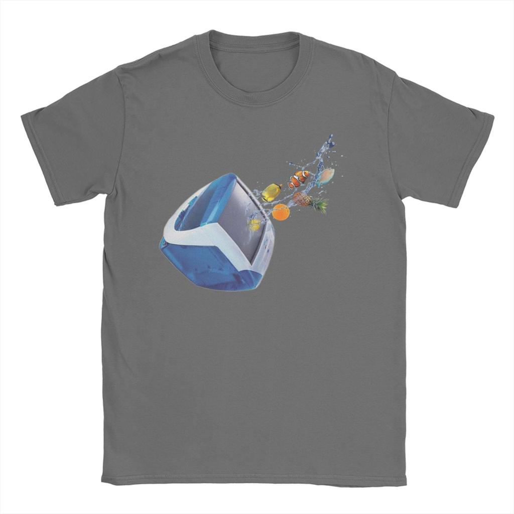 Vintage eMachines Frutiger Aero T-Shirt Herren Damen Rundhals 100% Baumwolle T-Shirt Niedliches Kurzarm T-Shirt Original Kleidung