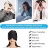 Reusable Head Ice Pack Adjustable Gel Cold Pack Head Wrap Migraine Relief & Tension Headache Relief Migraine Cap Head Massager
