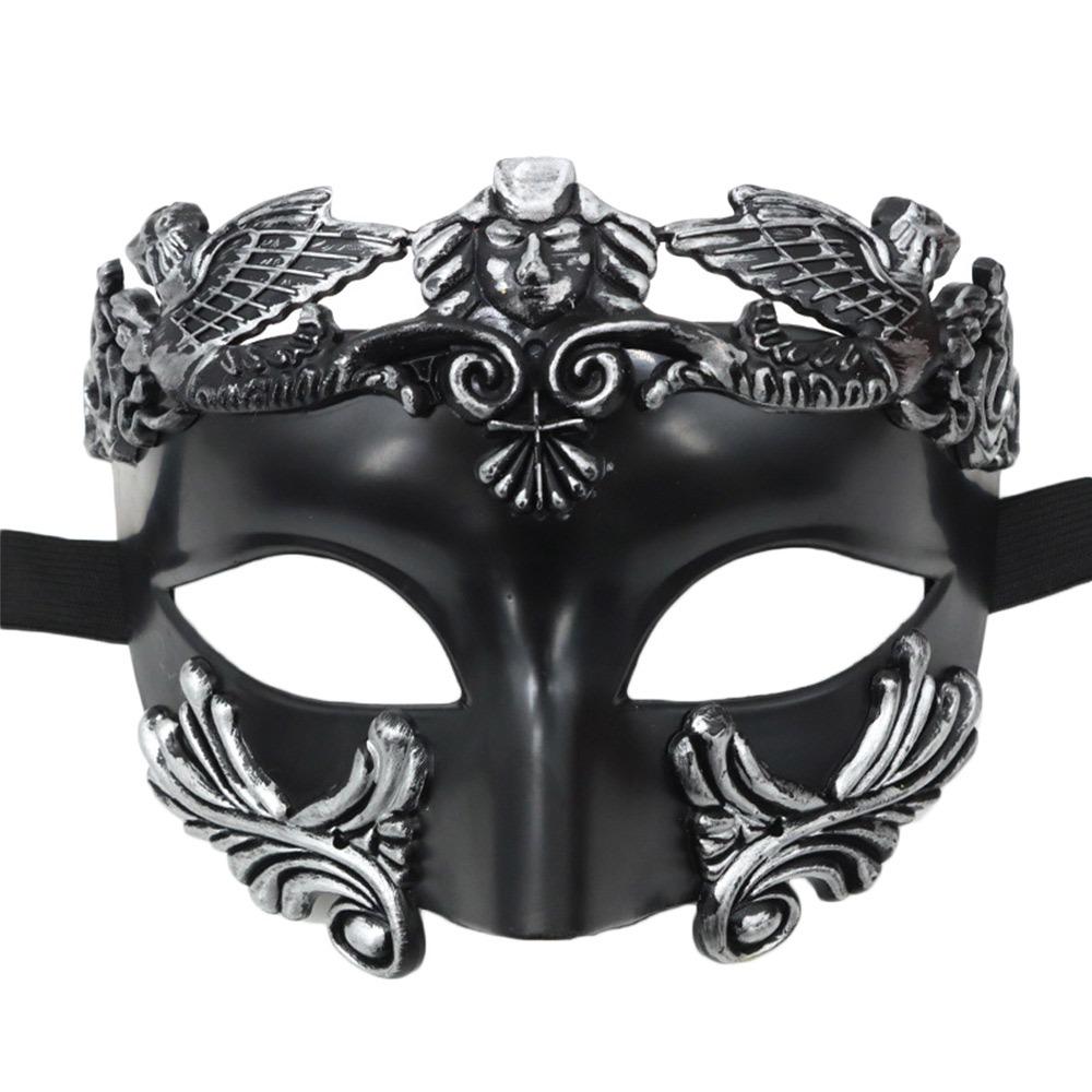 

Модная косплей маска на Хэллоуин, венецианская маска, маска для маскарада в стиле Древней Греции, римский фестивальный костюм, маска на пол-лица, маска для вечеринки на Хэллоуин