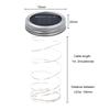 Mason Jar Solar Lantern Lights Waterproof Lid Lamp Fairy Light Copper Wire String Outdoor Decor Patio Garden Decor