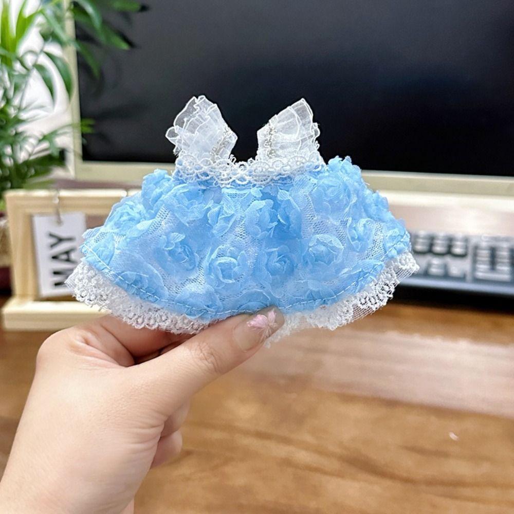Accessories Princess Dress Cute Plush Dolls Clothes  For 15cm Cotton Doll/EXO Idol Dolls