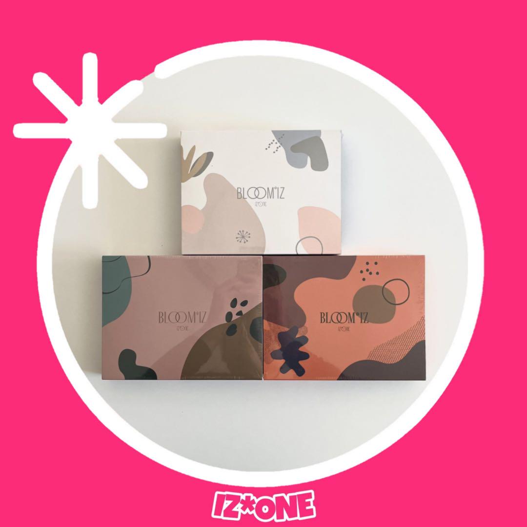 

[USED] IZ*ONE BLOOM*IZ 3 Album Complete Set