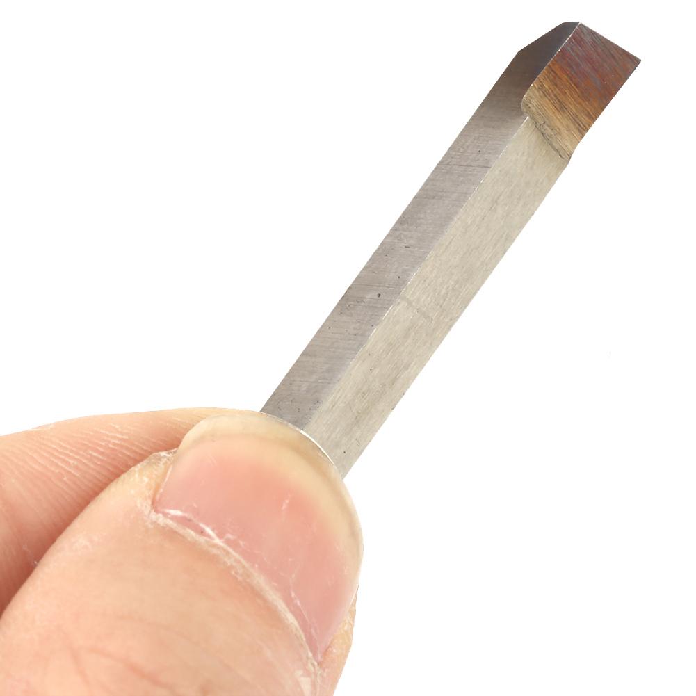 High Speed Steel External Turning Tool For Metal Lathe Turning Z077 1