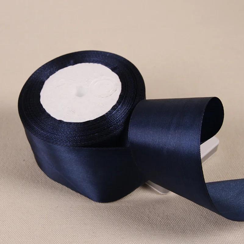 25Yards/Roll 6mm-50mm Ribbons DIY Bow Crafts Polyester Satin Ribbons Christmas Home Decor Accessories Tape Wedding Gift Wrapping