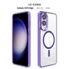 Amazon Applies Samsung S25ultra Transparent Magnetic Mobile Phone Case s25Edge Thickened Ice-penetrating Anti-drop Hard Case